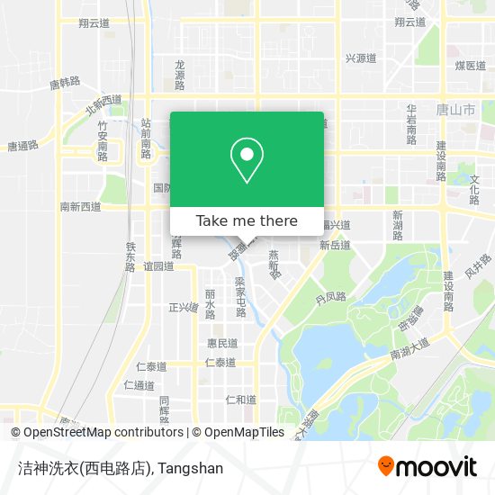 洁神洗衣(西电路店) map