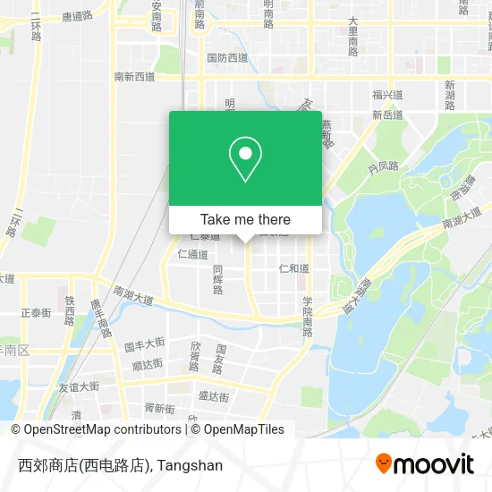 西郊商店(西电路店) map