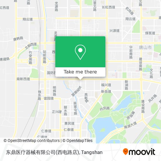 东鼎医疗器械有限公司(西电路店) map