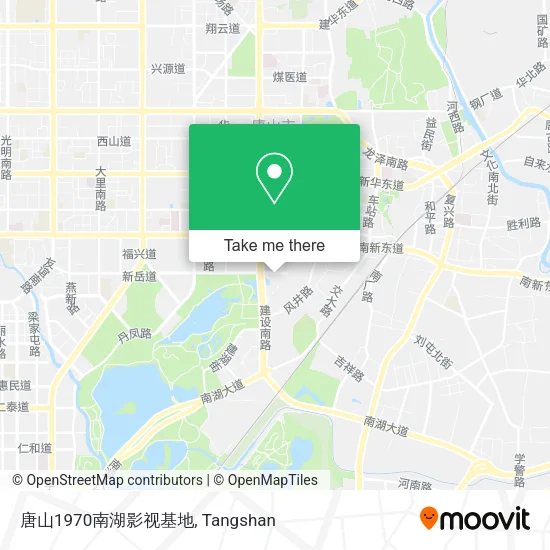 唐山1970南湖影视基地 map