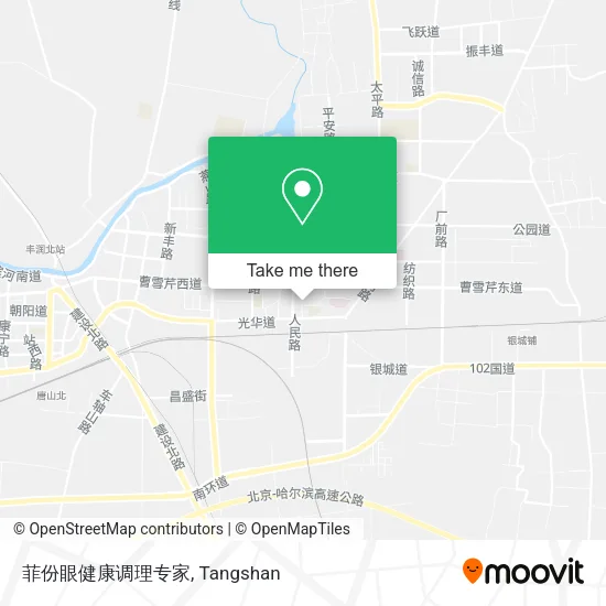 菲份眼健康调理专家 map