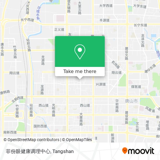 菲份眼健康调理中心 map