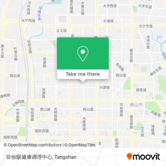 菲份眼健康调理中心 map