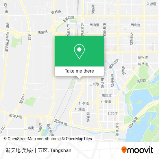 新天地·美域-十五区 map