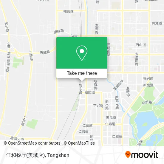 佳和餐厅(美域店) map