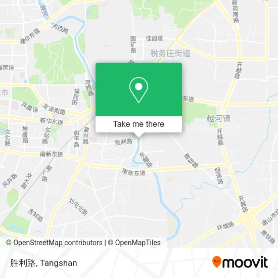 胜利路 map