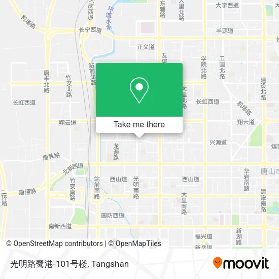 光明路鹭港-101号楼 map
