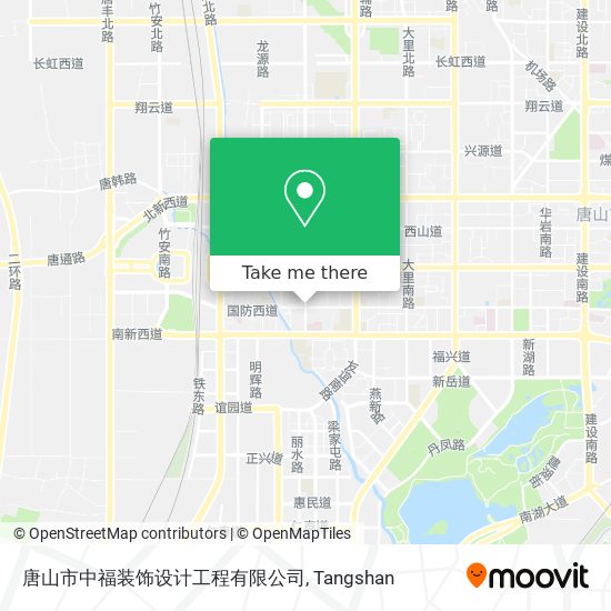 唐山市中福装饰设计工程有限公司 map