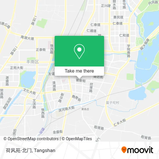 荷风苑-北门 map