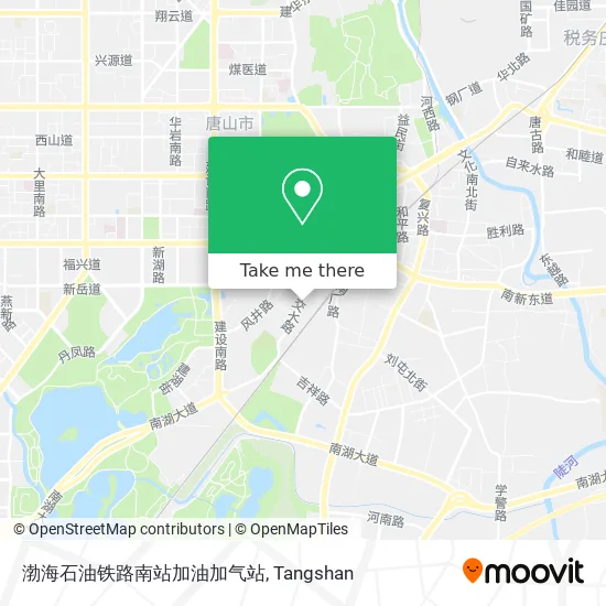 渤海石油铁路南站加油加气站 map
