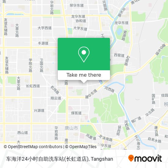 车海洋24小时自助洗车站(长虹道店) map