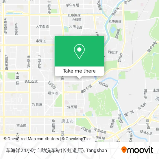 车海洋24小时自助洗车站(长虹道店) map