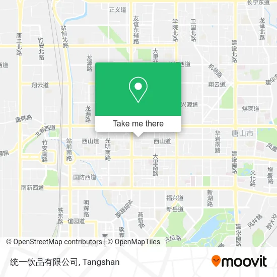 统一饮品有限公司 map