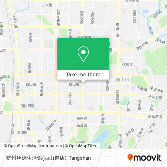 杭州丝绸生活馆(西山道店) map