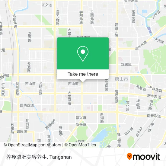 养瘦减肥美容养生 map