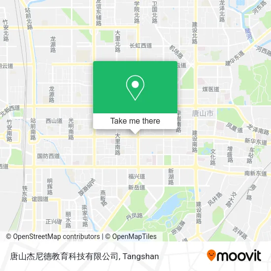唐山杰尼德教育科技有限公司 map