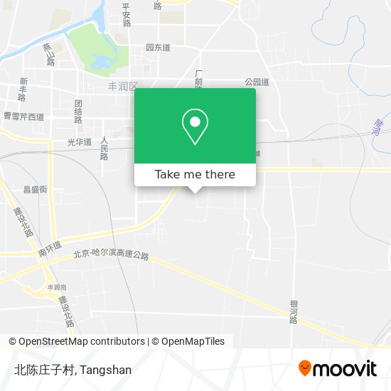 北陈庄子村 map