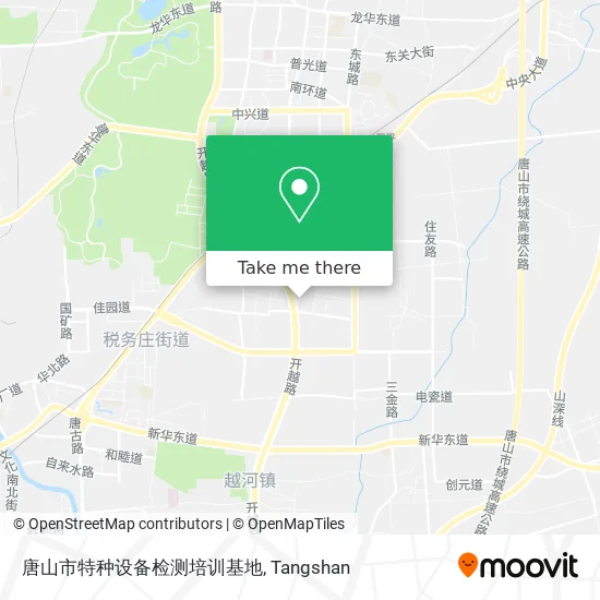 唐山市特种设备检测培训基地 map