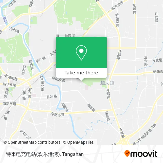 特来电充电站(欢乐港湾) map