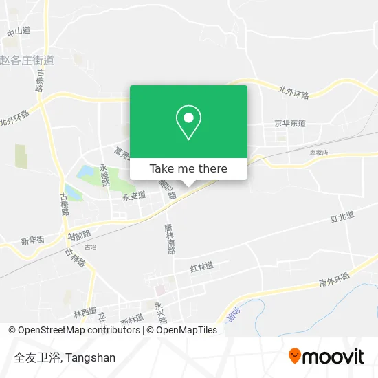 全友卫浴 map