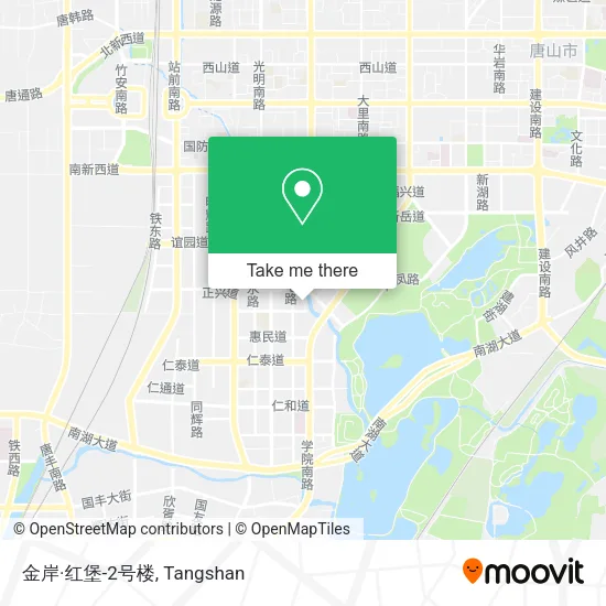 金岸·红堡-2号楼 map