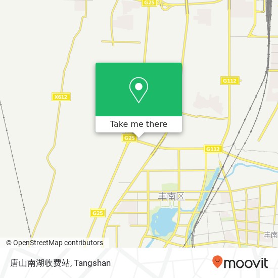 唐山南湖收费站 map