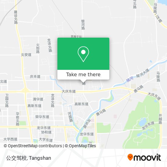 公交驾校 map