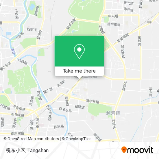 税东小区 map