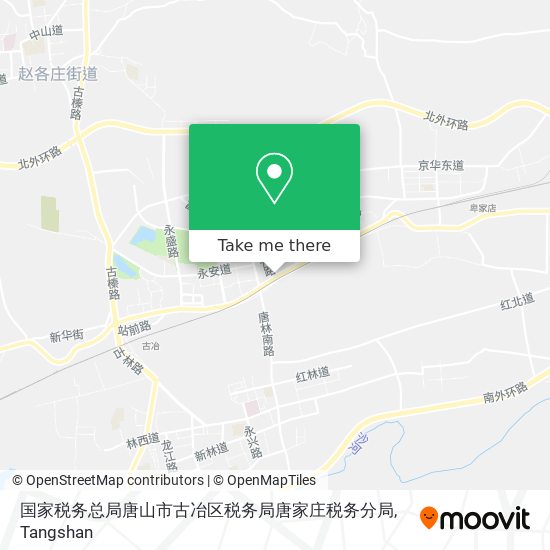 国家税务总局唐山市古冶区税务局唐家庄税务分局 map