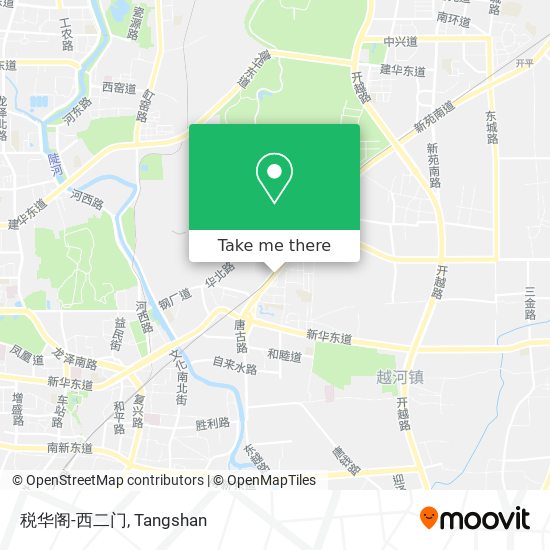 税华阁-西二门 map
