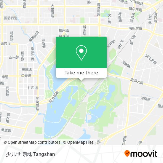 少儿世博园 map