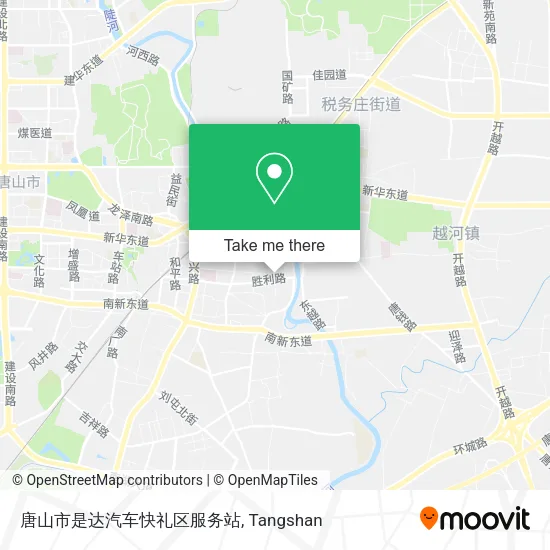 唐山市是达汽车快礼区服务站 map