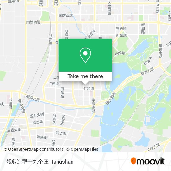 靓剪造型十九个庄 map