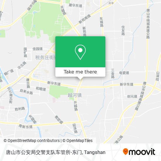唐山市公安局交警支队车管所-东门 map