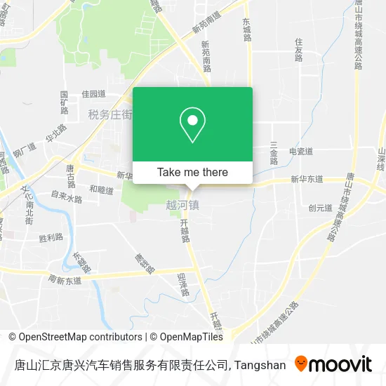 唐山汇京唐兴汽车销售服务有限责任公司 map