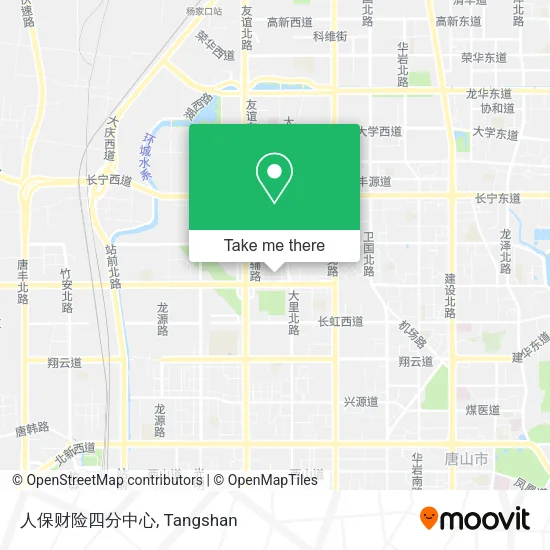 人保财险四分中心 map