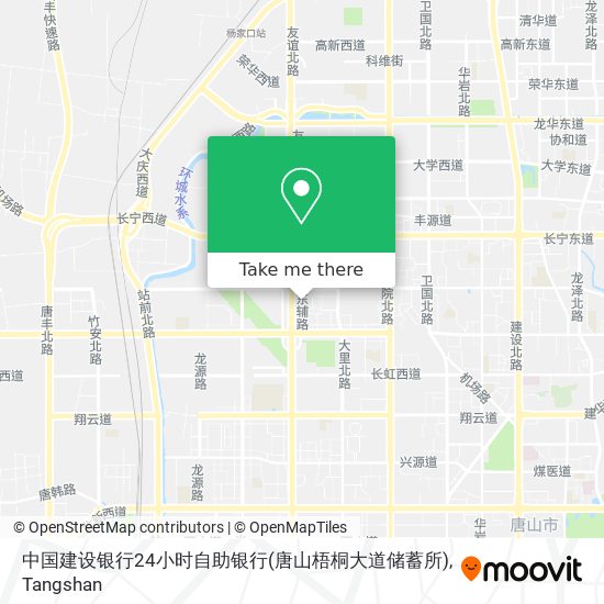 中国建设银行24小时自助银行(唐山梧桐大道储蓄所) map
