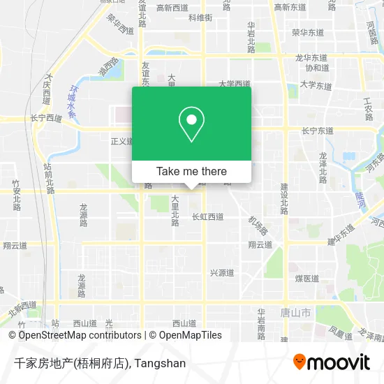 千家房地产(梧桐府店) map