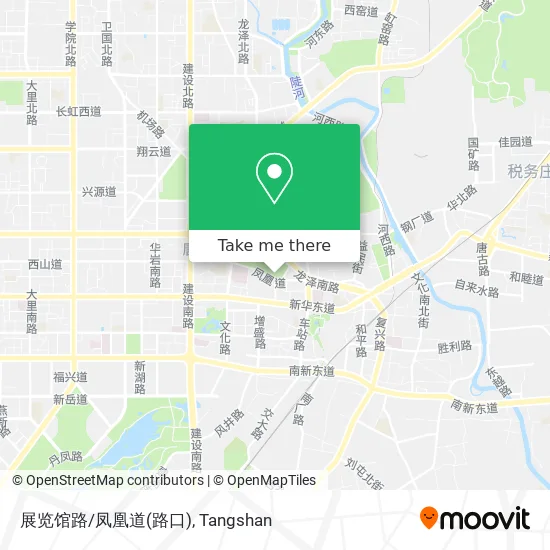 展览馆路/凤凰道(路口) map