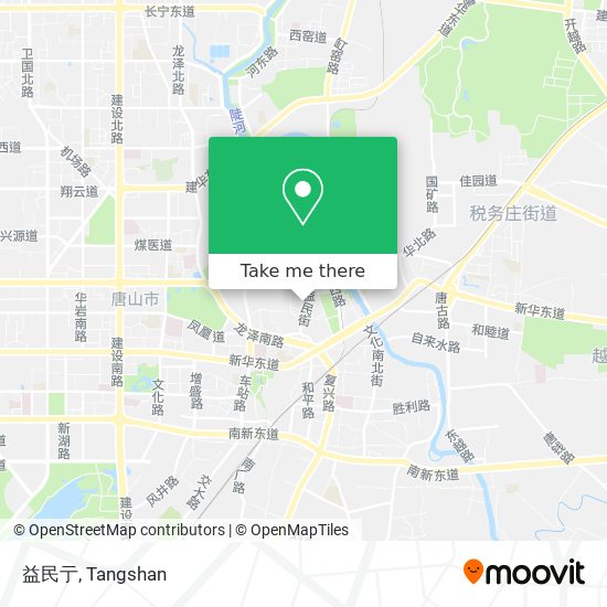 益民亍 map