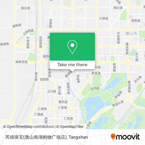 芮禧珠宝(唐山南湖购物广场店) map