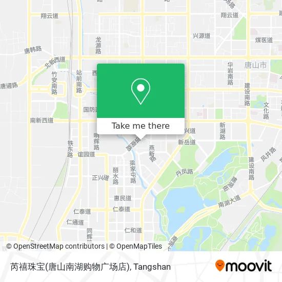 芮禧珠宝(唐山南湖购物广场店) map