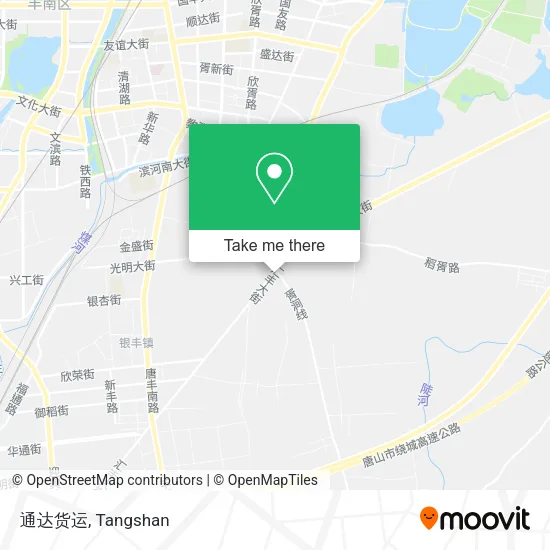 通达货运 map