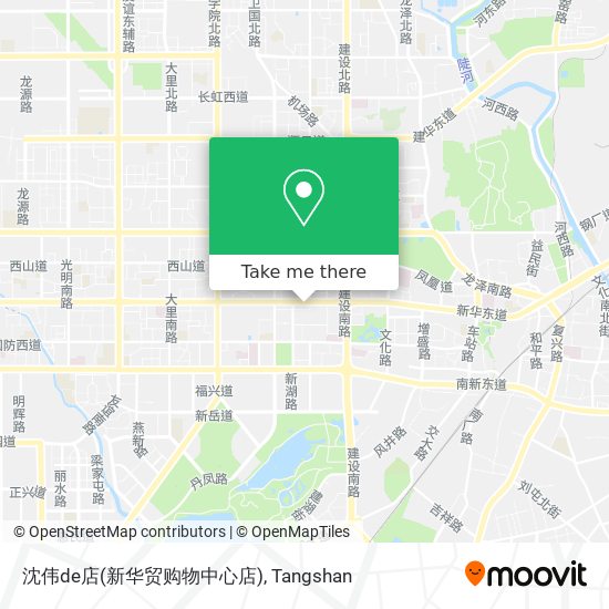 沈伟de店(新华贸购物中心店) map