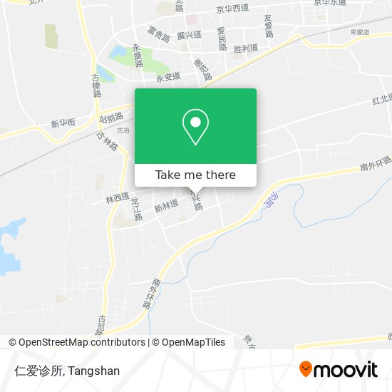 仁爱诊所 map