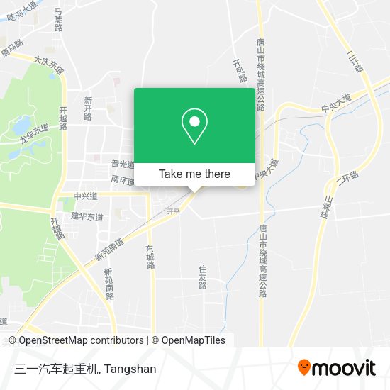 三一汽车起重机 map