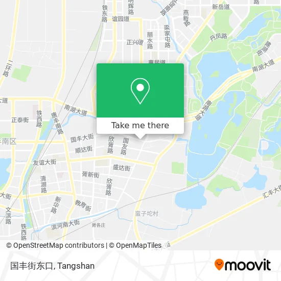 国丰街东口 map