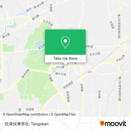 悦康按摩养生 map