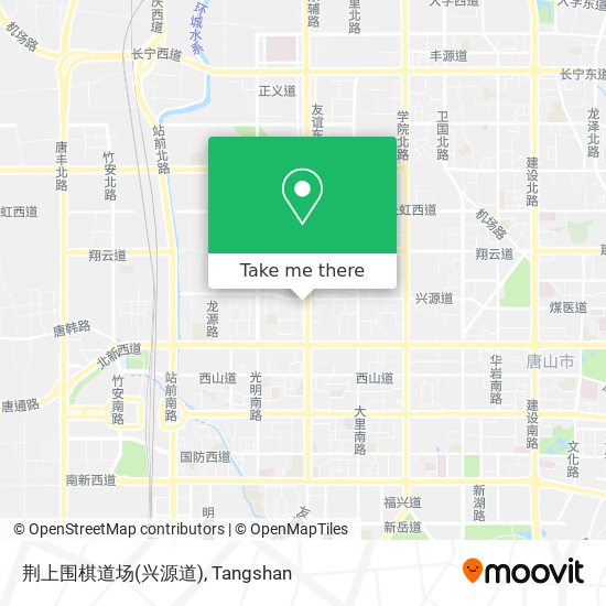 荆上围棋道场(兴源道) map