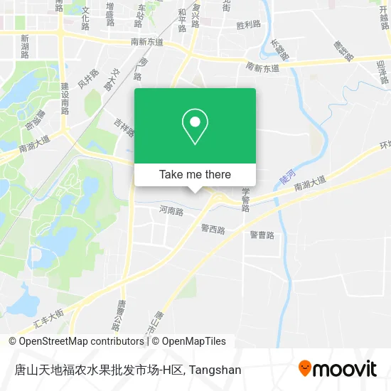 唐山天地福农水果批发市场-H区 map